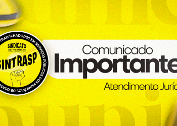 Jurídico do Sintrasp | Roberta Giudice estará ausente por 30 dias. Neste período, Bruno fará os atendimentos