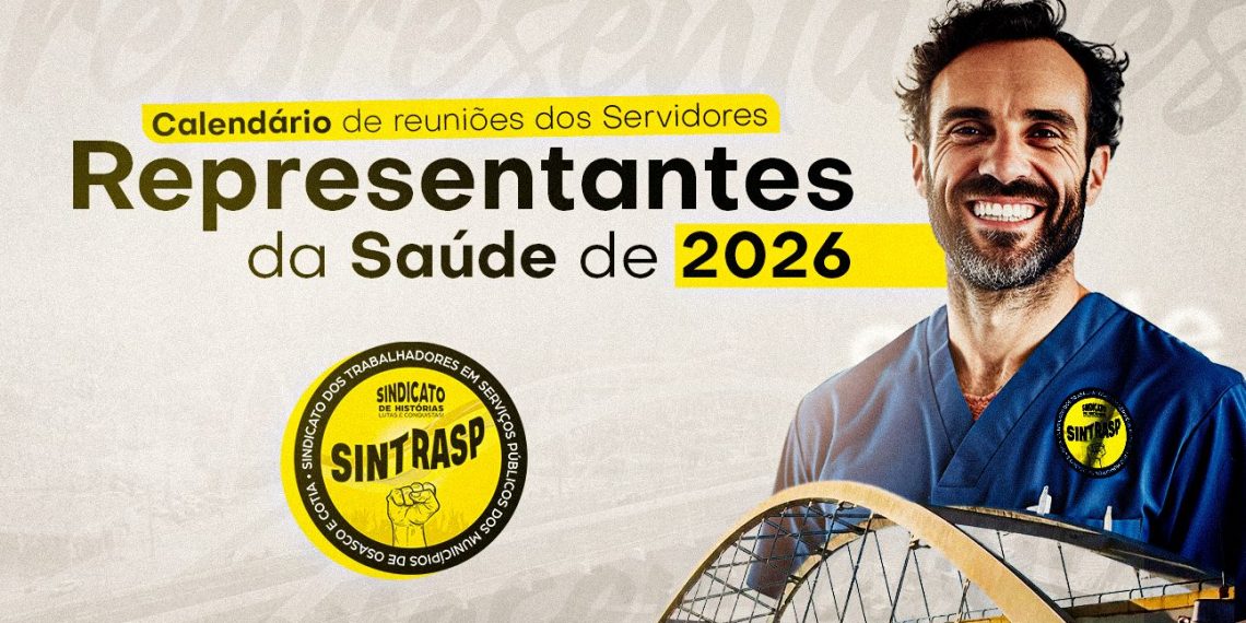 Representantes da Saúde | Confira a agenda de reuniões 2026 e programem a participação!
