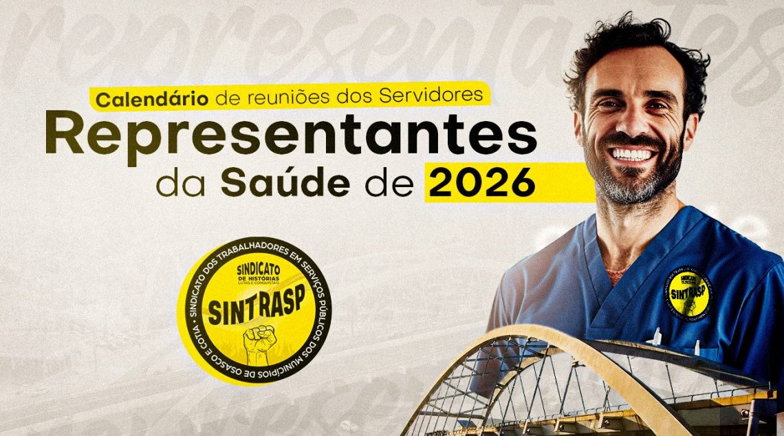 Representantes da Saúde | Confira a agenda de reuniões 2026 e programem a participação!