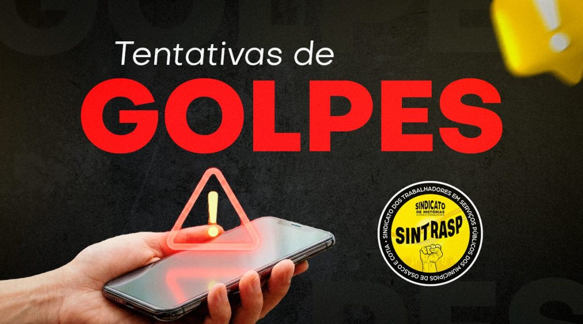 ATENÇÃO: criminosos estão se passando pelo Departamento Jurídico do Sintrasp. Em caso de dúvidas, nos procure e não caia em golpes!