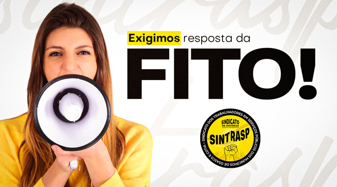 Sintrasp denuncia descumprimento de acordo judicial pela FITO e EXIGE implantação do Estatuto