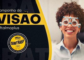 OftalmoPlus oferece exame de Acuidade Visual grátis e Showroom aos Servidores associados. Será na sede do Sintrasp, dias 13 e 14 de abril