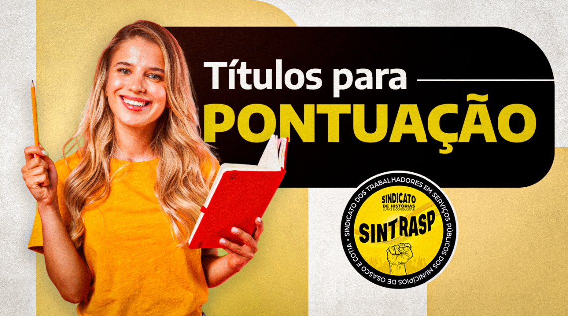 Apresentação dos Títulos para pontuação vai até 15 de março | Atenção ao prazo, Professores!