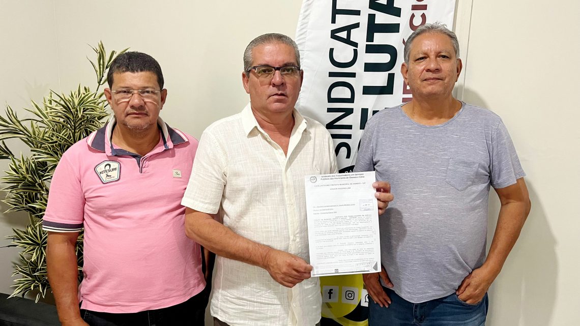Sintrasp oficializa Prefeitura das propostas rejeitadas, convoca para manifestação e solicita reabertura das negociações
