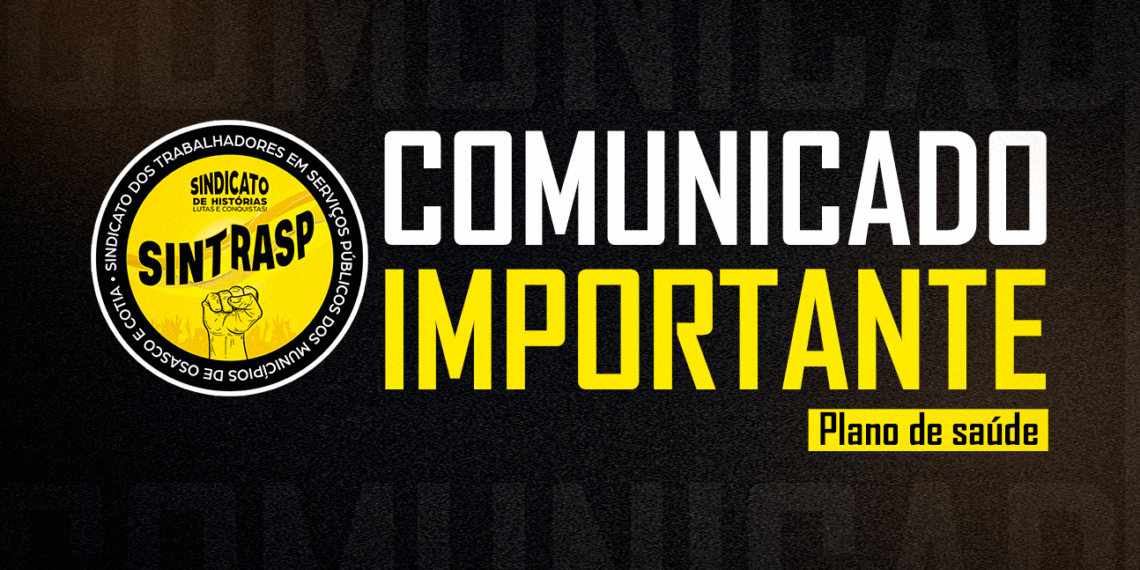 COMUNICADO IMPORTANTE AOS SERVIDORES | Possível desconto em duplicidade no plano de saúde