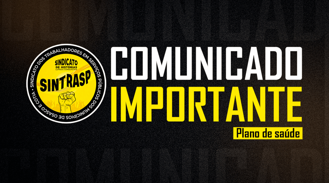 COMUNICADO IMPORTANTE AOS SERVIDORES | Possível desconto em duplicidade no plano de saúde