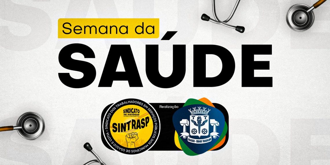 Semana da Saúde “Cuidar de quem cuida” | Serão diversas atividades, cuidados e palestras, a partir de 11 de maio 🩺❤️‍🩹
