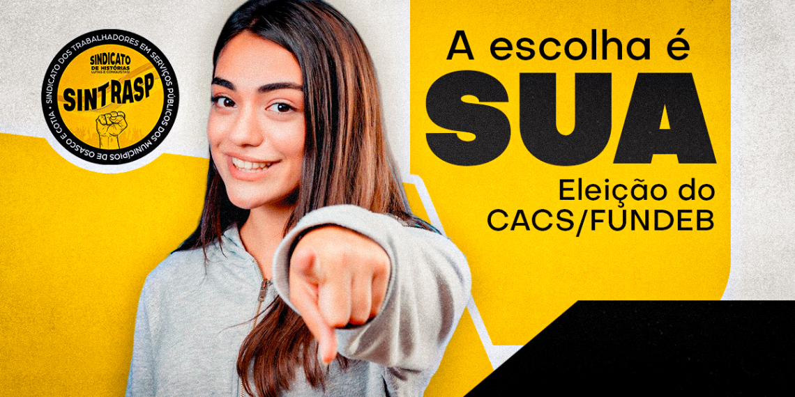 CACS/FUNDEB | Votação presencial será no dia 14 de maio, na Casa do Professor. Escolha seu representante suplente!