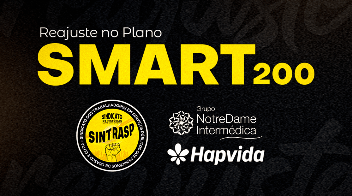 HapVida Intermédica (antigo SMART 200) | Sócios terão reajuste na mensalidade a partir de junho