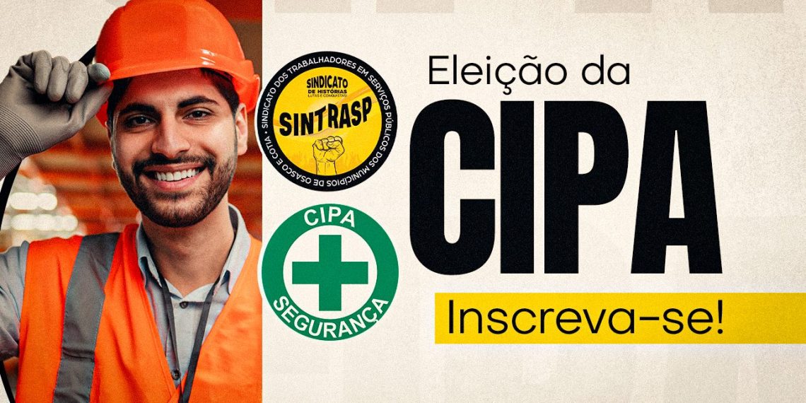 PARTICIPEM, SERVIDORES – Prefeitura convoca eleição da CIPA e inscrições vão até dia 17 de julho, às 17 horas