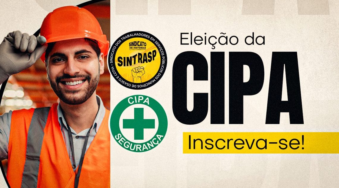 PARTICIPEM, SERVIDORES – Prefeitura convoca eleição da CIPA e inscrições vão até dia 17 de julho, às 17 horas