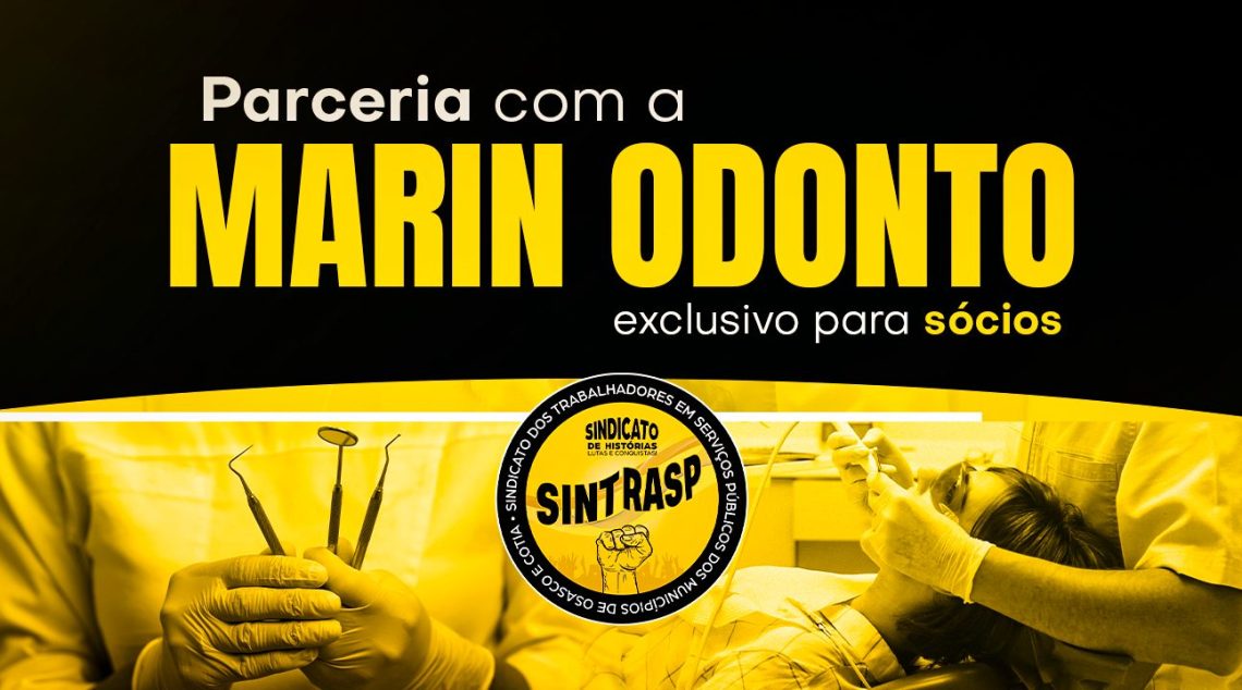 MARIN ODONTO | Novo parceiro oferece condições especiais aos associados e dependentes. Cuide da sua saúde bucal!