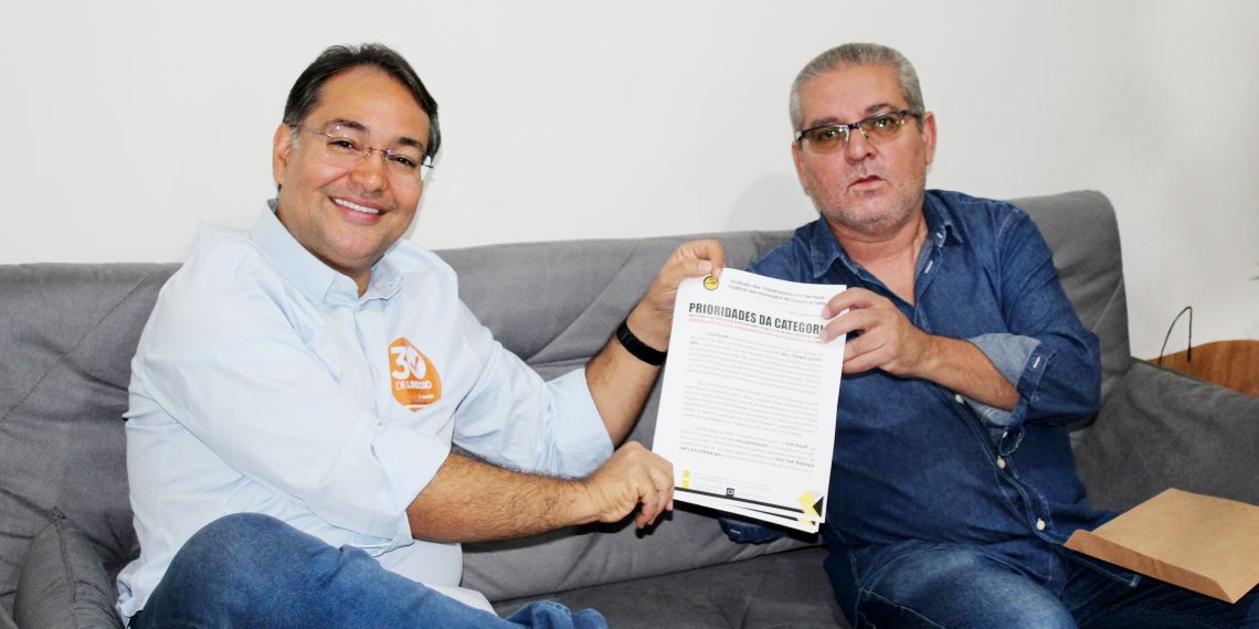 Dr. Lindoso é o primeiro candidato a prefeito a retirar “Carta Compromisso” do Sintrasp, formulada junto aos Servidores