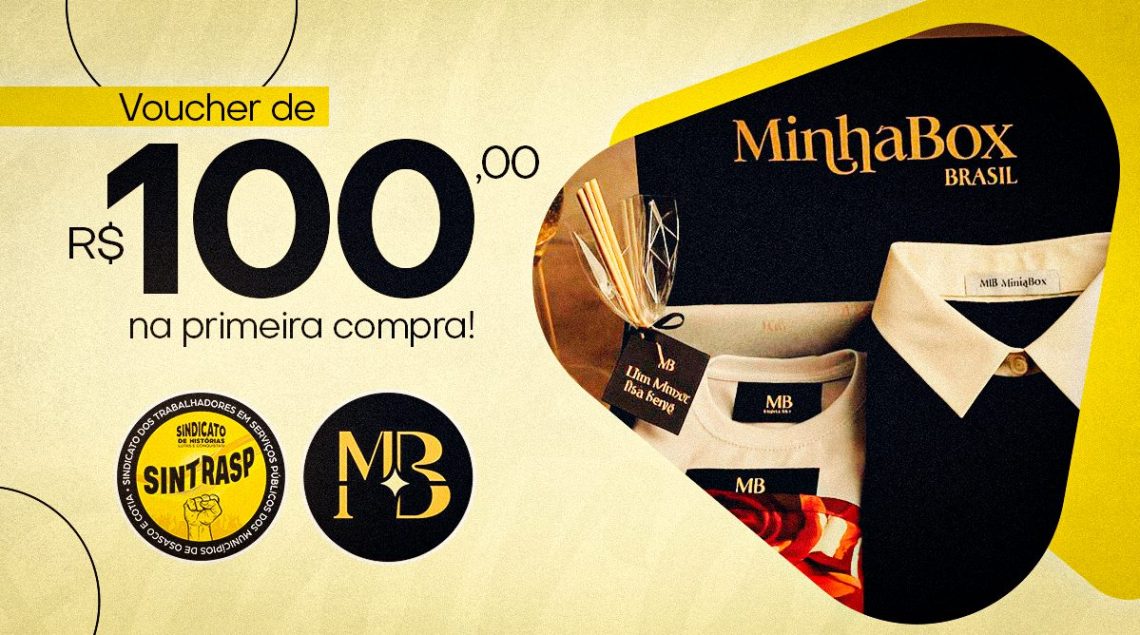 Minha Box | Sócias do Sintrasp garantem voucher de R$ 100 na primeira compra. Aproveite novas roupas, no seu estilo, na sua casa!