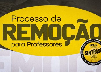 Processo de Remoção | Sintrasp disponibiliza cronograma para os Professores. Prazo para envio de documentos inicia dia 11 de setembro