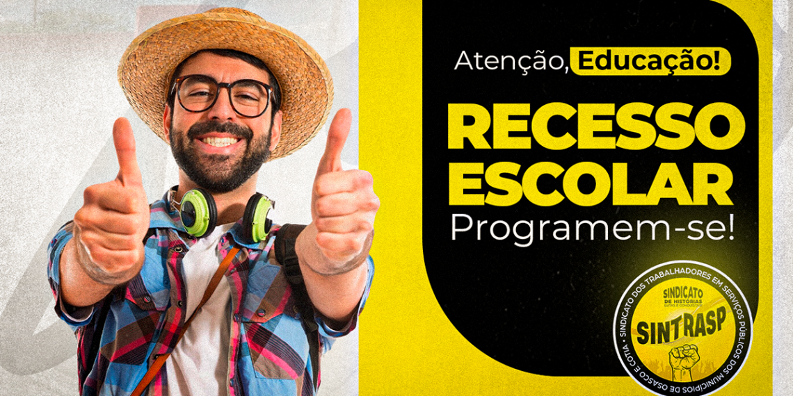 Prefeitura de Osasco divulga Portaria sobre recesso escolar de dezembro. Sintrasp esclarece detalhes!