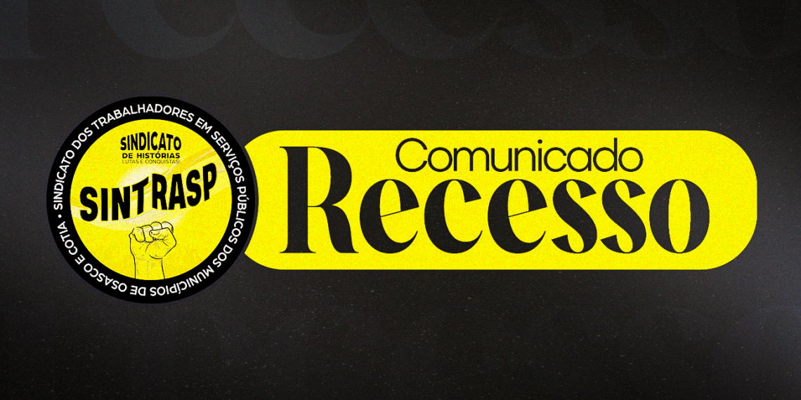 Renovação de sonhos e esperança no futuro. A diretoria do Sintrasp deseja Boas Festas e 2025 de grandes conquistas