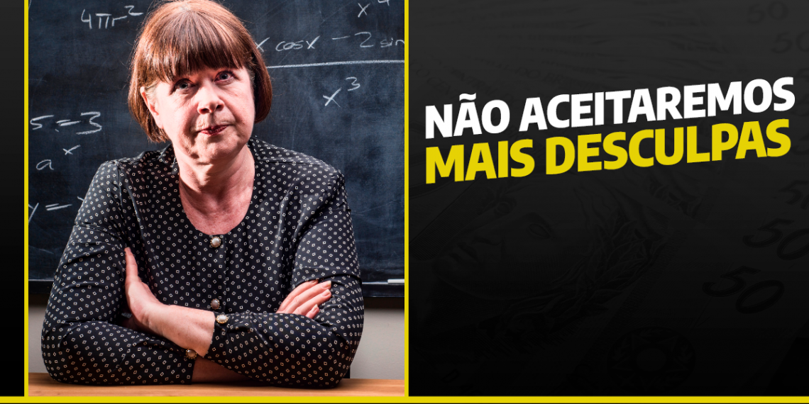 Estamos firmes na cobrança pelo pagamento da Avaliação de Desempenho e Progressão por Títulos