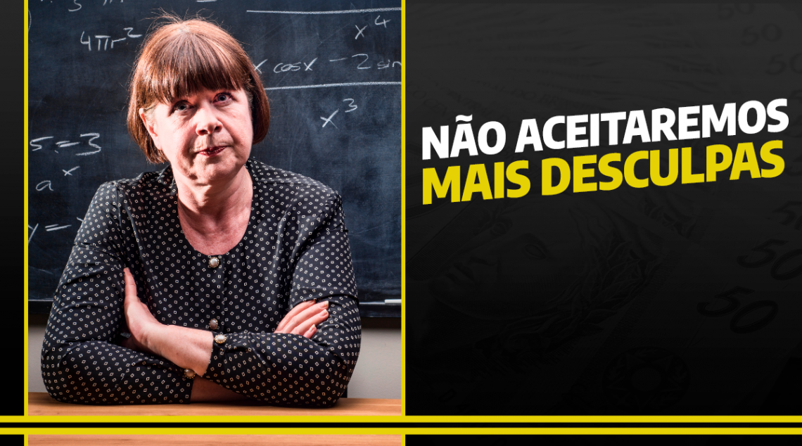 Estamos firmes na cobrança pelo pagamento da Avaliação de Desempenho e Progressão por Títulos