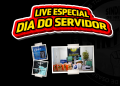 Live Especial DIA DO SERVIDOR será em 28 de outubro, ao meio-dia! Sorteios serão exclusivos aos associados que se inscreverem