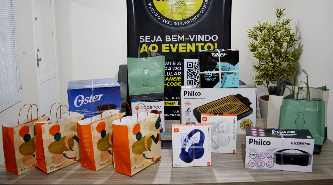 Bailão do Sintrasp será nesta sexta (14) e vai ter sorteio de muitos prêmios para os participantes!