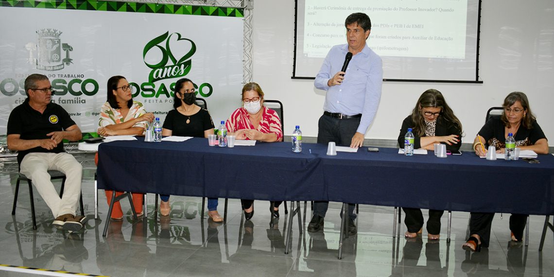 Reunião de Professores Representantes | Secretário Piteri esclarece questões importantes