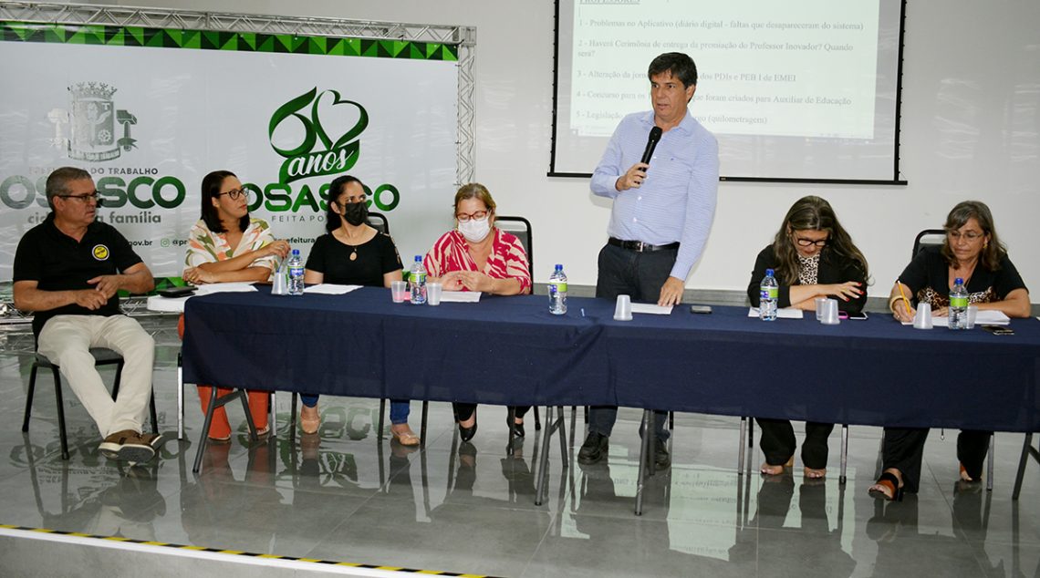 Reunião de Professores Representantes | Secretário Piteri esclarece questões importantes