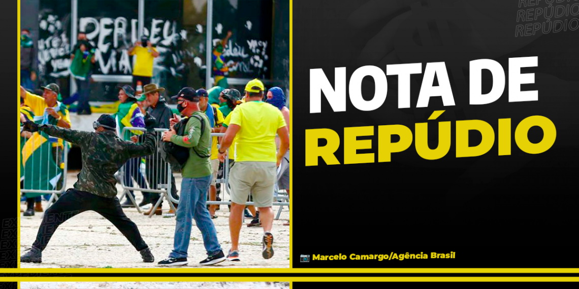 Rechaçamos os atos terroristas em Brasília. Democracia deve prevalecer e ser respeitada!