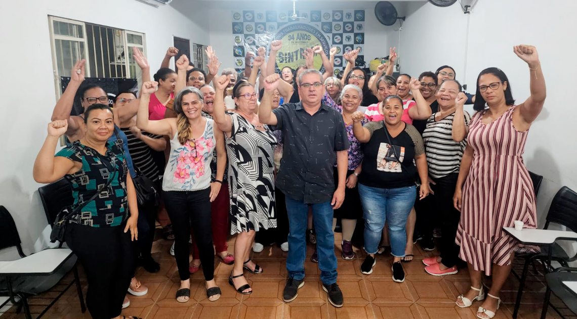 Sintrasp e Cozinheiras traçam estratégias na luta permanente por correção de injustiças e garantia de ganhos