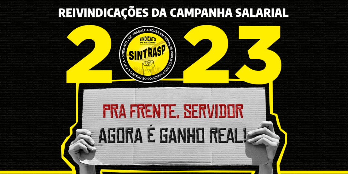 AGORA É GANHO REAL I Confira as reivindicações definidas pelos Servidores de Osasco em assembleia!