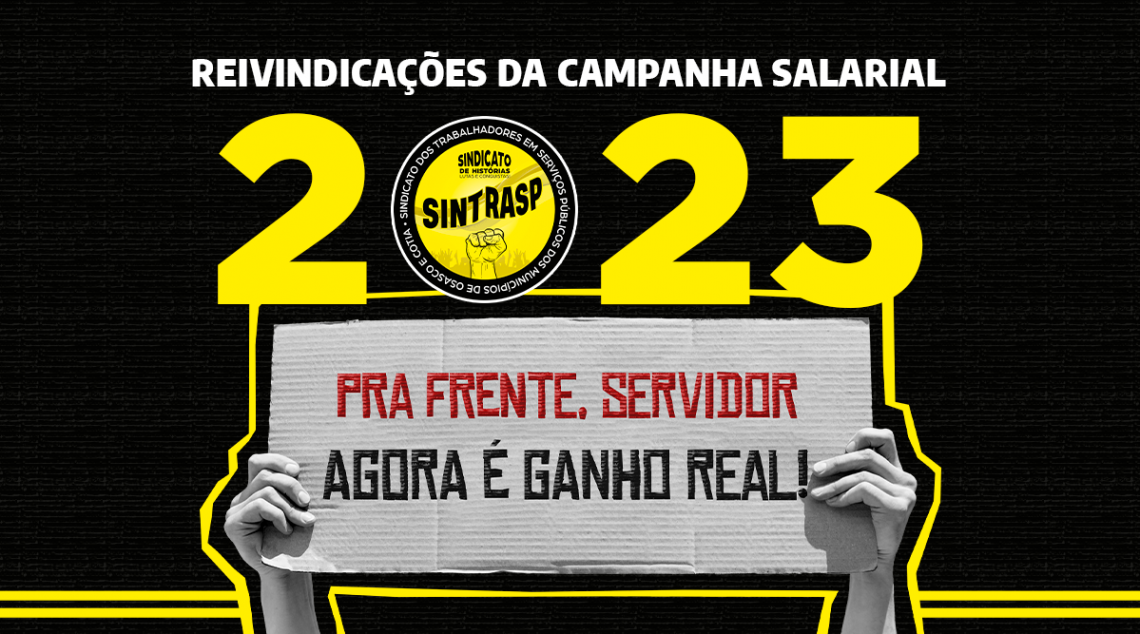 AGORA É GANHO REAL I Confira as reivindicações definidas pelos Servidores de Osasco em assembleia!