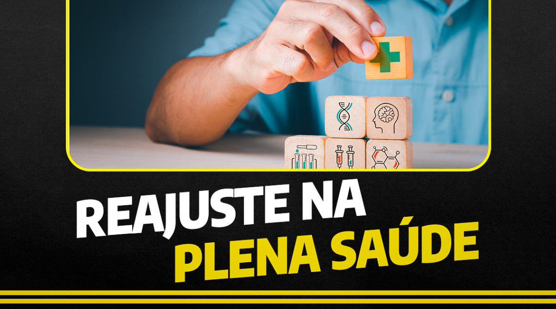 Convênio terá reajuste de 15% a partir de julho. Associados: programem-se!