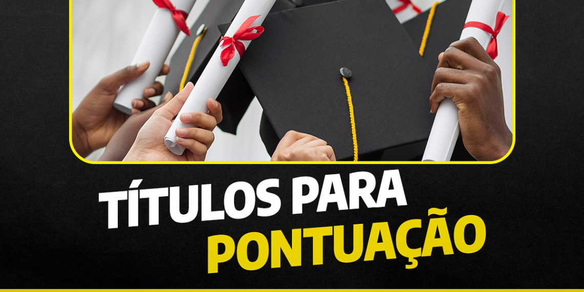 Atenção ao prazo, Professores! | Apresentação dos Títulos para pontuação vai até 10 de julho