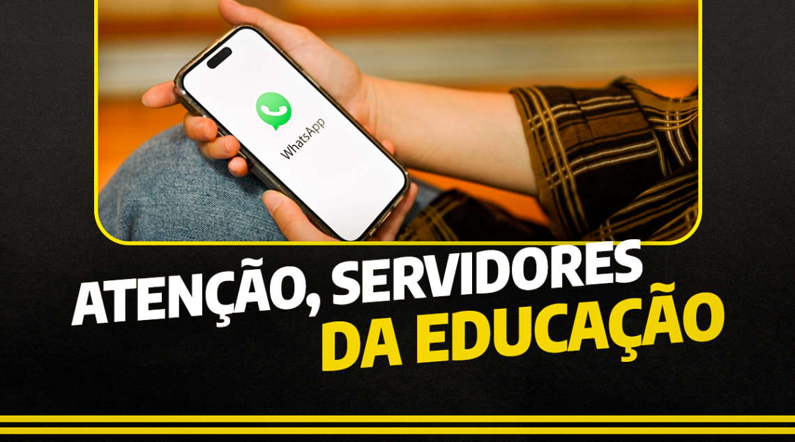 Casa do Professor | Grupos do WhatsApp estarão fechados durante recesso das Professoras Marta e Sheila
