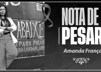 Sintrasp lamenta profundamente o falecimento da secretária Amanda França. Uma terrível perda para todos!