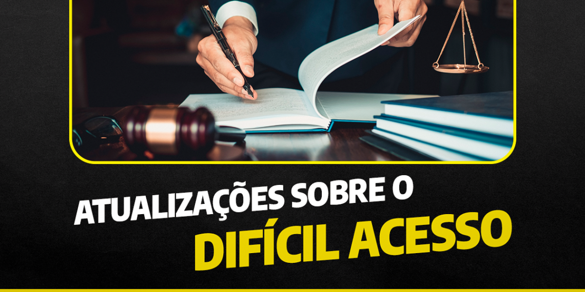 NOTA DE ESCLARECIMENTO I Ações judiciais são resolvidas diretamente no Judiciário. Nada pode “atropelar” os tramites legais