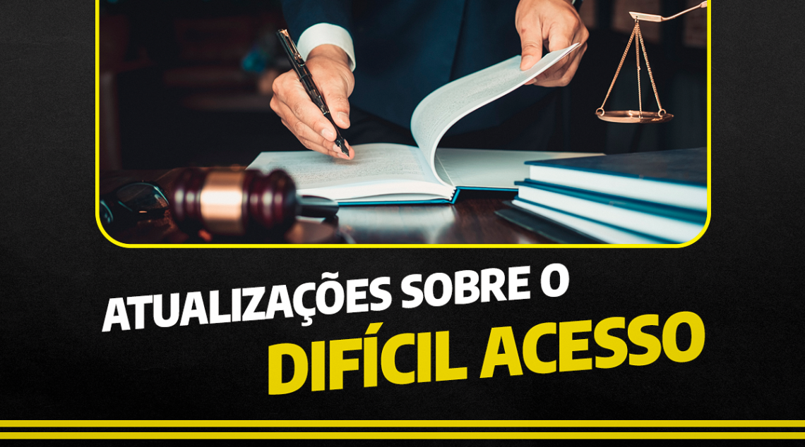 NOTA DE ESCLARECIMENTO I Ações judiciais são resolvidas diretamente no Judiciário. Nada pode “atropelar” os tramites legais