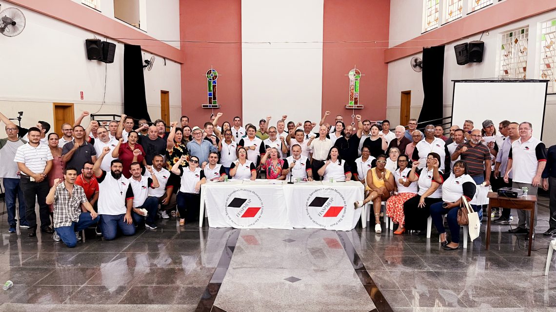 Presidente Jessé marca presença na posse da diretoria da Fesspmesp e participa de planejamento para 2024