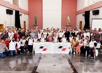 Presidente Jessé marca presença na posse da diretoria da Fesspmesp e participa de planejamento para 2024