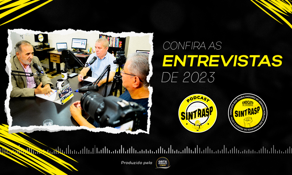 Podcast do Sintrasp traz inovação e temas de grande relevância aos Servidores de Osasco no ano de 2023