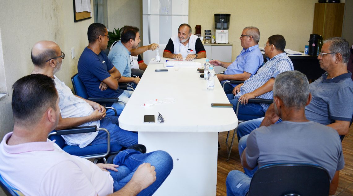 Dirigentes do Sintrasp participam de encontro das lideranças da Federação dos Servidores (Fesspmesp), em Itapecerica da Serra