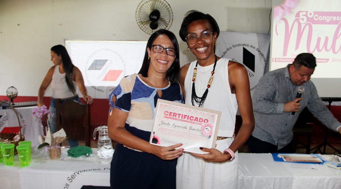 5º Congresso de Mulheres Sindicalistas da Federação dos Servidores reúne 15 cidades e estabelece ações