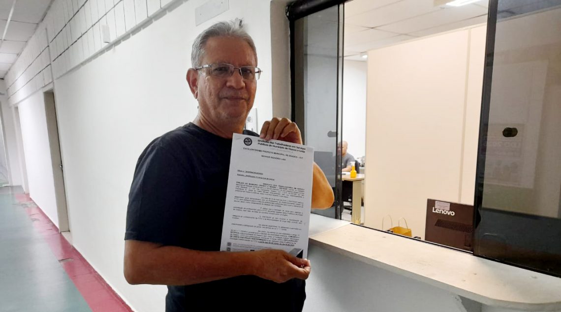 Sintrasp notifica Prefeitura e FITO sobre a greve das PDI’s, que iniciará segunda, dia 3 de junho. LUTA É POR DIREITOS!