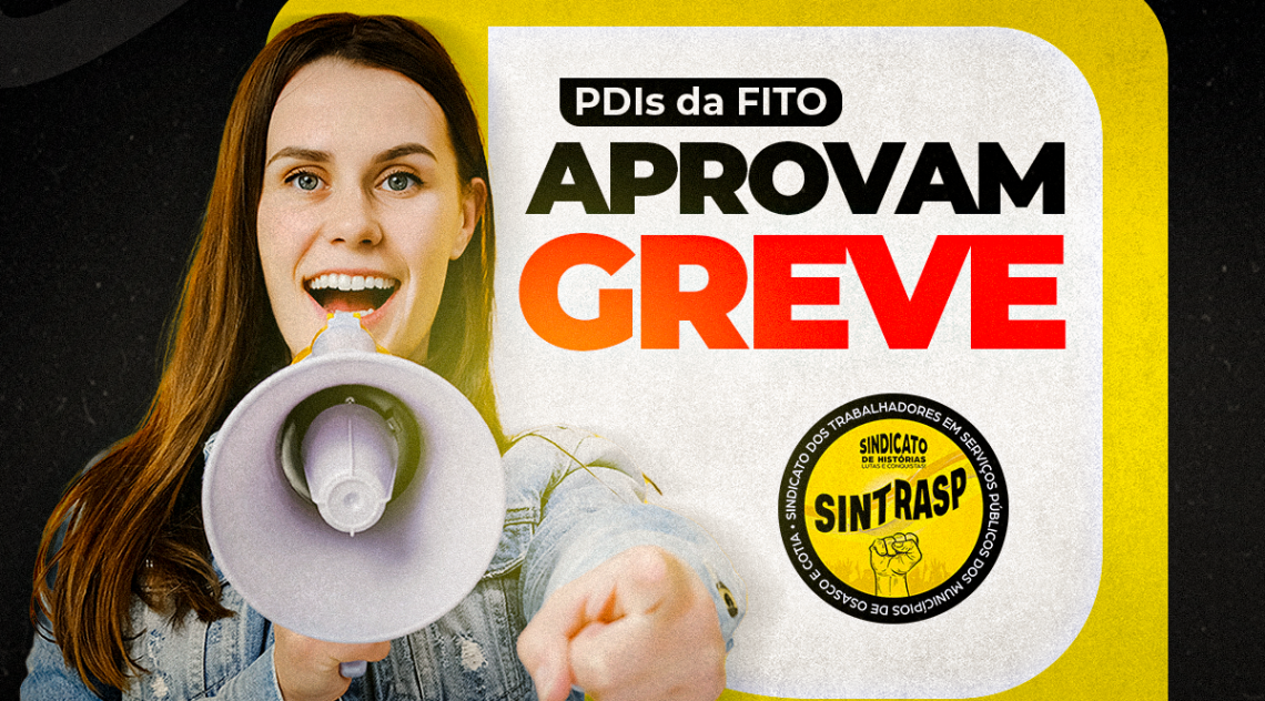 Em assembleia online, 99,2% das Professoras (PDI’s) da FITO aprovam greve, que iniciará em 3 de junho, às 8 horas