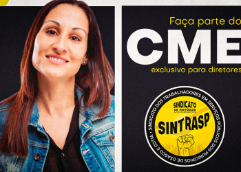 Sintrasp abre inscrições para eleição de um cargo em vacância (Suplente) ao CME – GESTÃO 2023-2026. Participe!