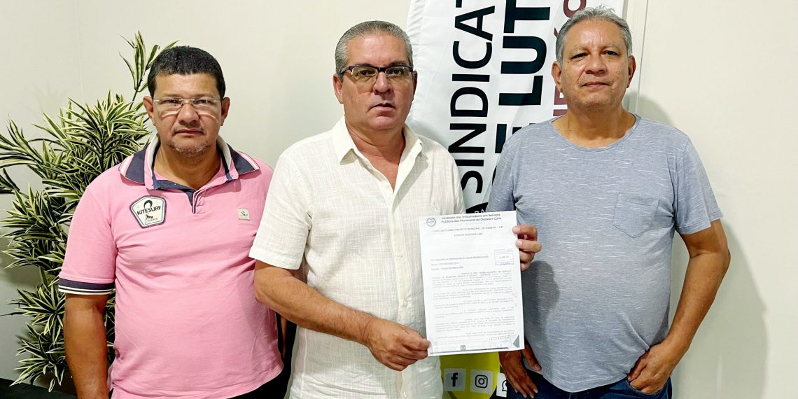 Sintrasp solicita agenda com Emídio, Gerson e Lindoso para apresentar reivindicações dos Servidores