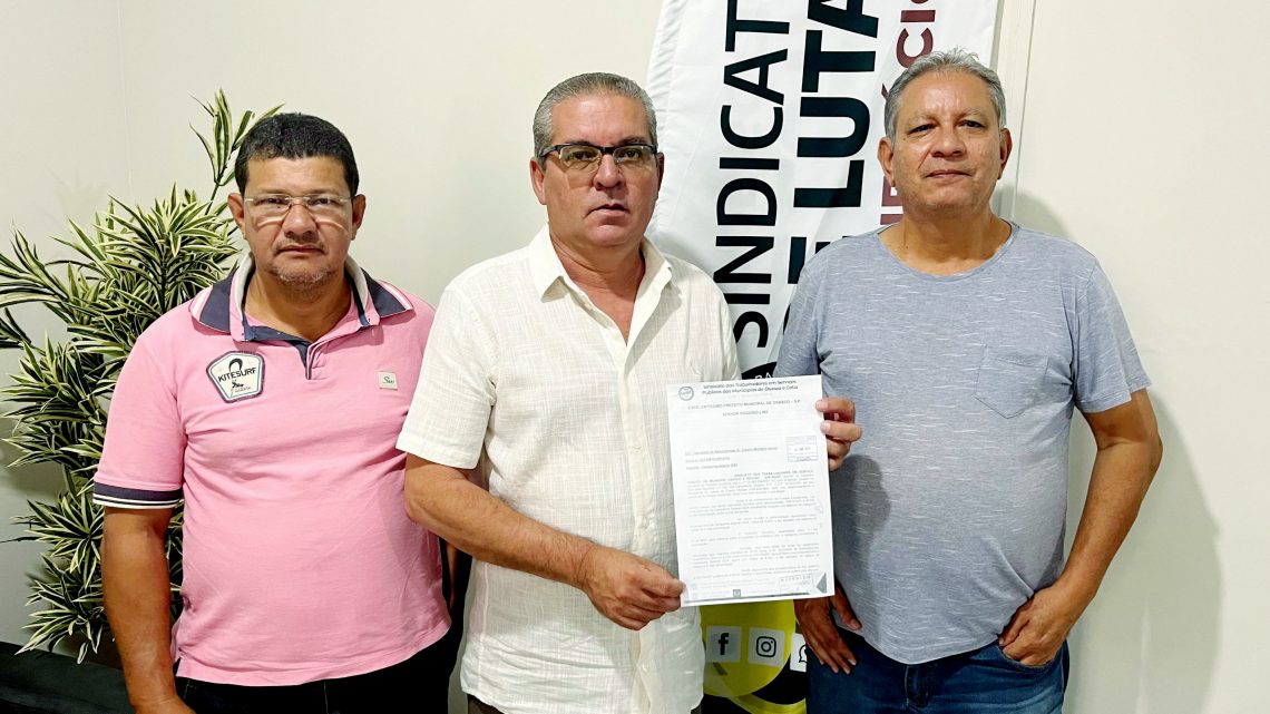 Sintrasp solicita agenda com Emídio, Gerson e Lindoso para apresentar reivindicações dos Servidores