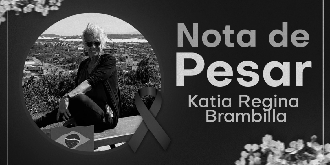 LUTO | Adeus, Professora Katia Regina Brambilla. Descanse em paz e obrigado por toda dedicação!