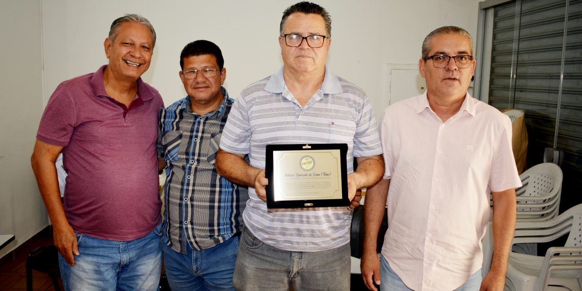 Sintrasp homenageia Antônio Aparecido de Lima (Bino), nosso vice-presidente para Administração