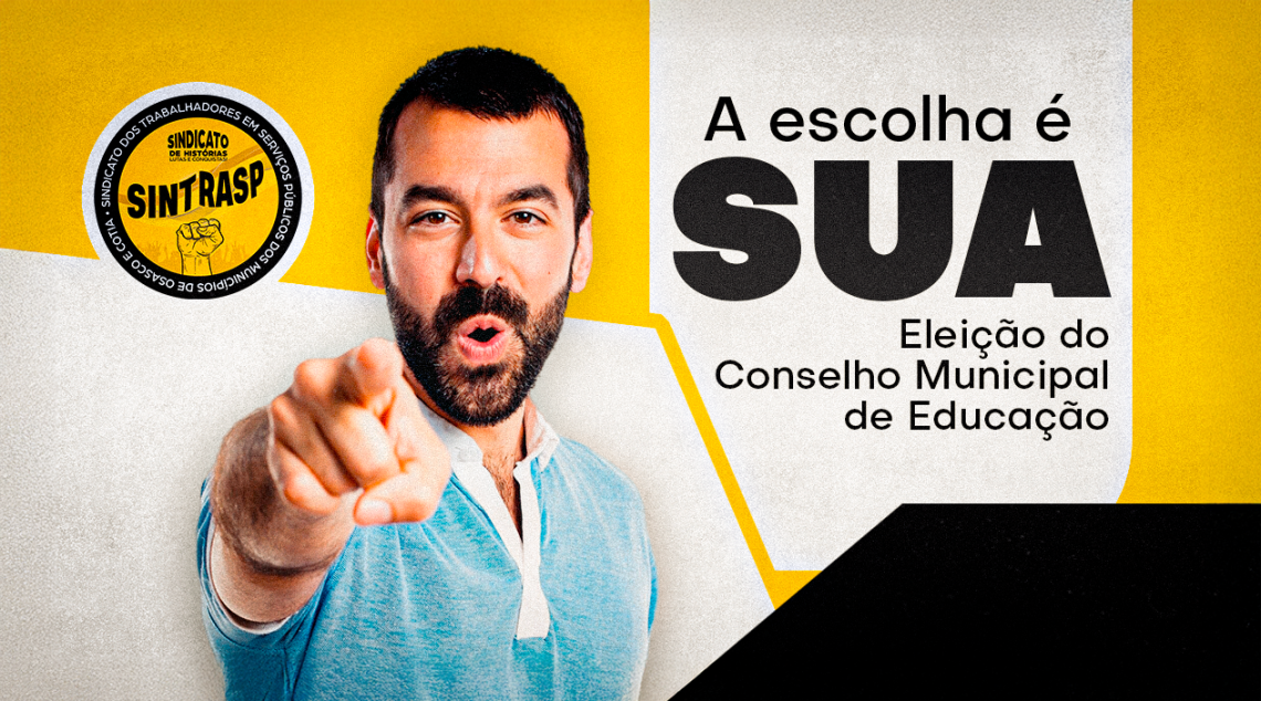 Conselho Municipal de Educação | Eleição para os cargos em vacância (titular e suplente) será dia 30 de setembro